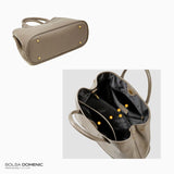 Bolsa de Couro Feminina Domenic - MERADISE, Foto 8