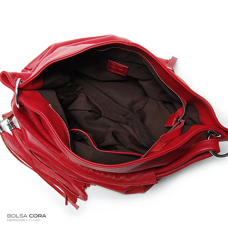 Bolsa de Couro Feminina Cora - MERADISE, Foto 6