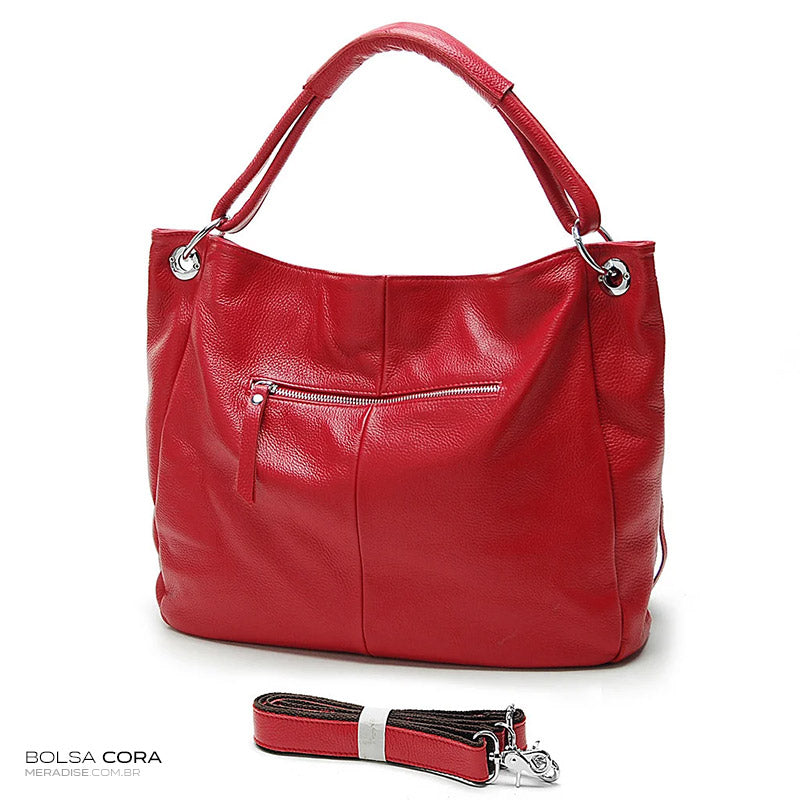 Bolsa de Couro Feminina Cora  - MERADISE, Foto 5