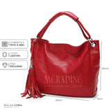 Bolsa de Couro Feminina Cora - MERADISE, Foto 7