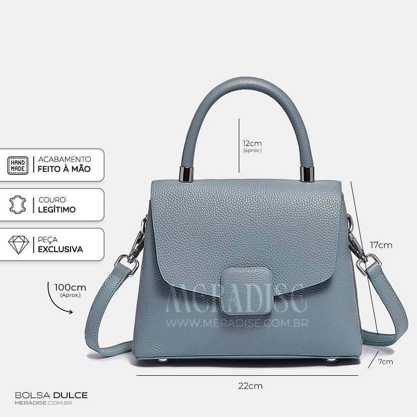 Bolsa de Couro Feminina Dulce - MERADISE, Foto 10