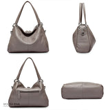Bolsa de Couro Feminina Eva