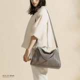 Bolsa de Couro Feminina Eva