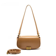 Bolsa de Couro Feminina Mary, Khaki - MERADISE 