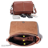 Bolsa de Couro Feminina Ravena - MERADISE, Foto 9