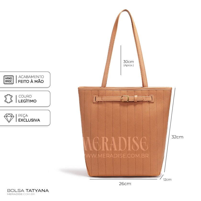 Bolsa de Couro Feminina Tatyana - MERADISE, Foto 13