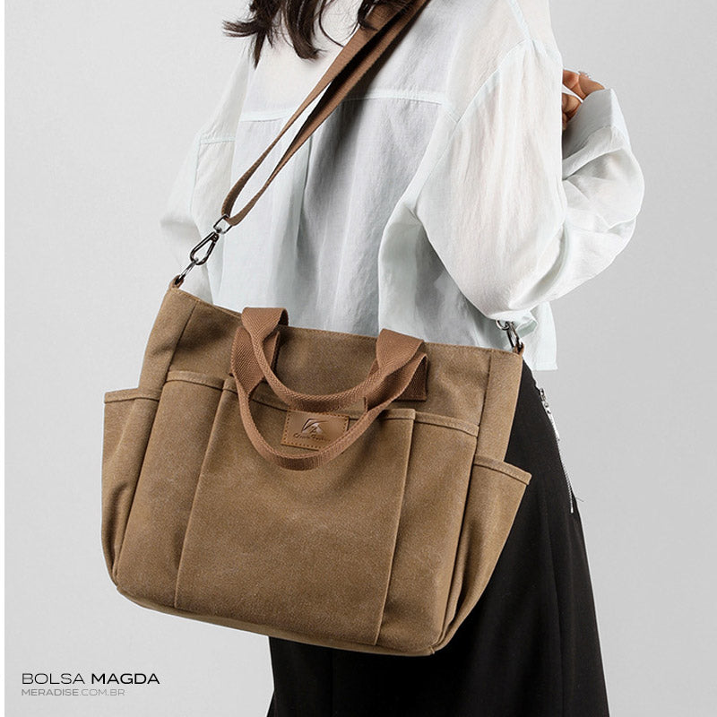 Bolsa de Lona Feminina Magda - Meradise 3