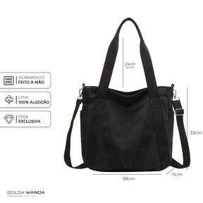 Bolsa de Lona Feminina Wanda