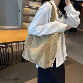 Bolsa de Lona Feminina Wanda