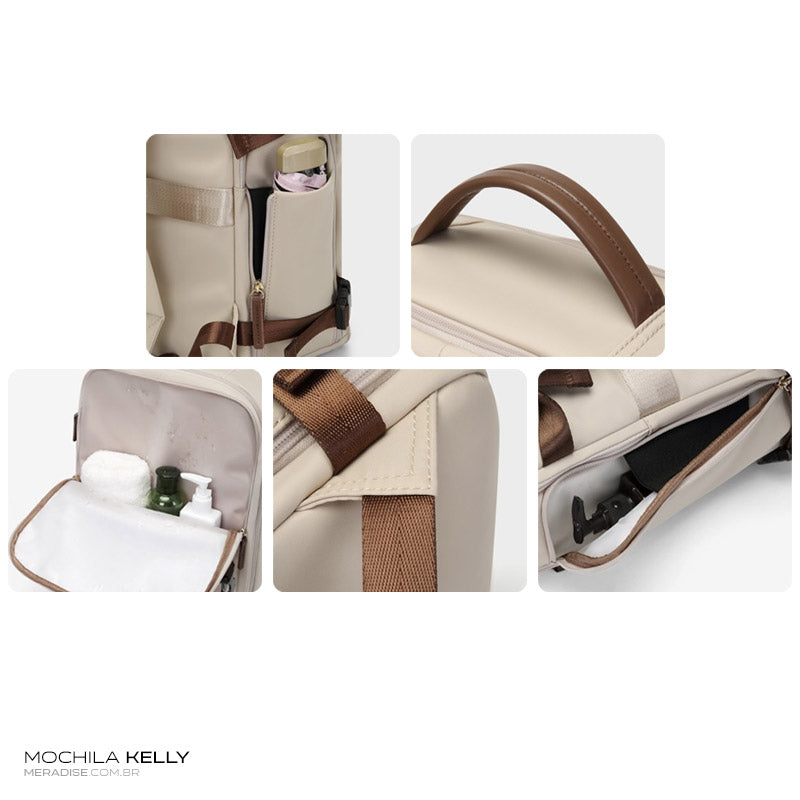 Mochila de Nylon Feminina Kelly - Meradise 6