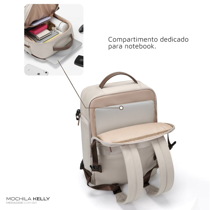 Mochila de Nylon Feminina Kelly - Meradise 5