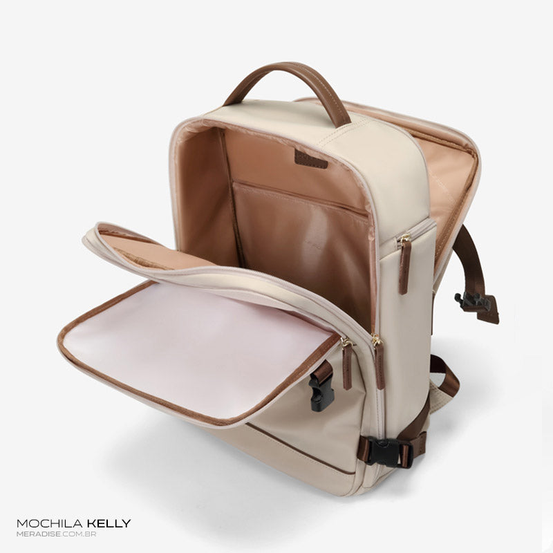 Mochila de Nylon Feminina Kelly - Meradise 4