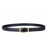 Cinto de Couro Feminino Grace, Preto - MERADISE 