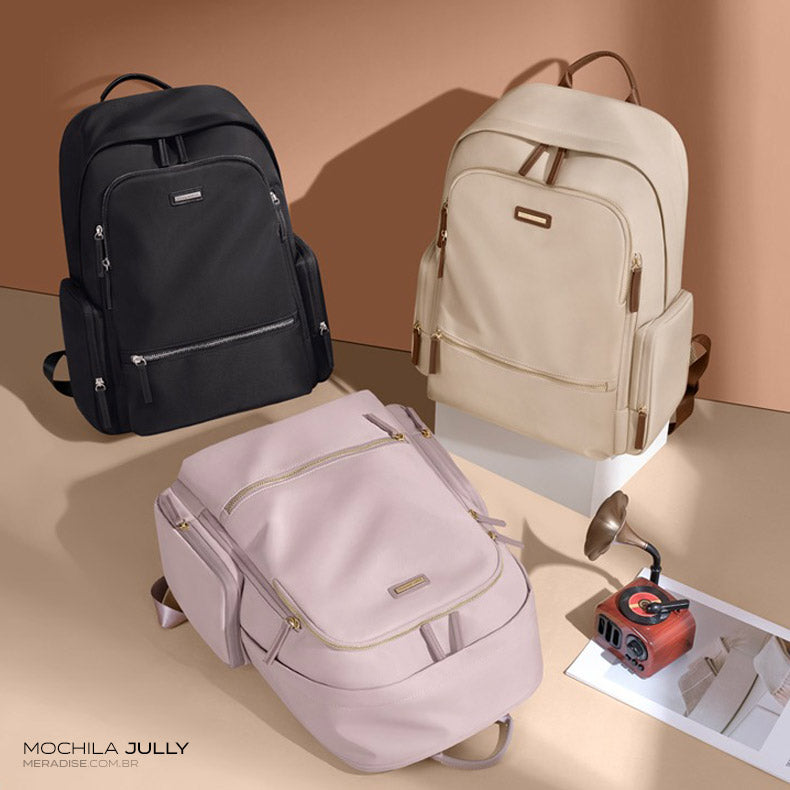 Mochila de Nylon Feminina Jully - MERADISE 8