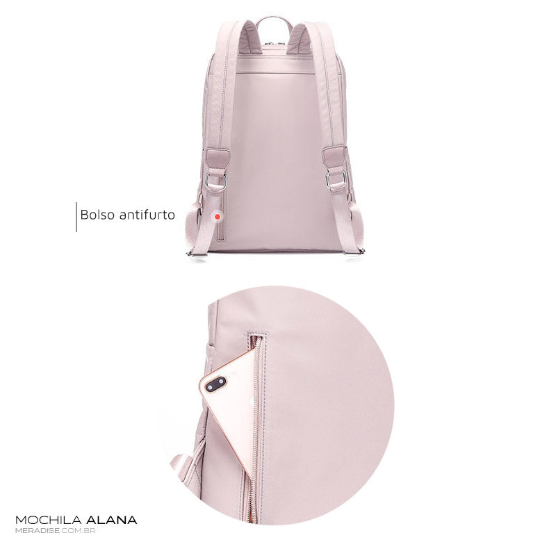 Mochila de Nylon Feminina Alana - MERADISE 3