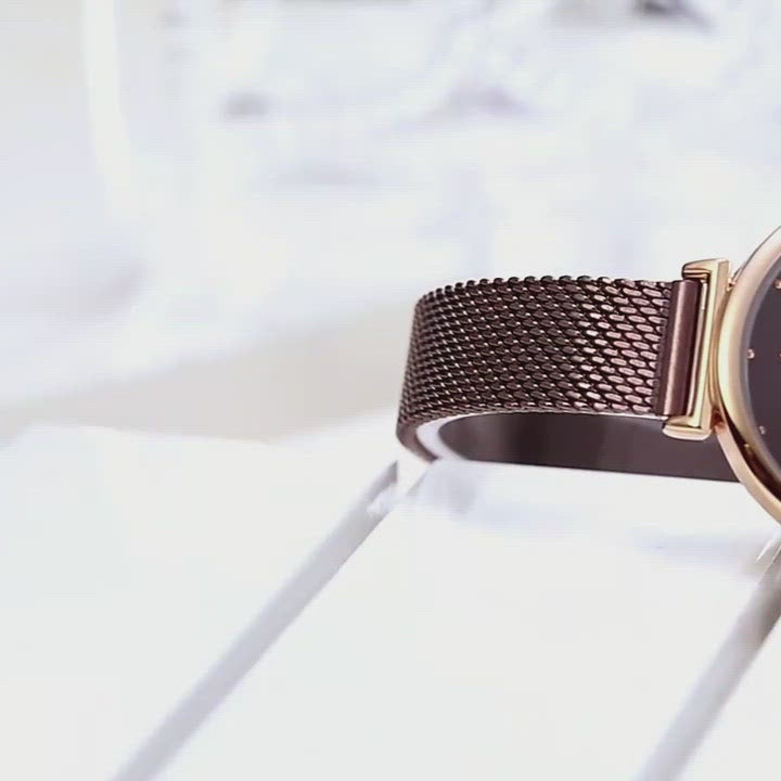 Relógio Feminino Carolyn Nash, Rose Gold - Meradise