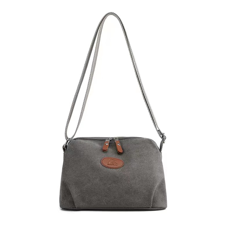 Bolsa de Lona Feminina Alyssa, Cinza - Meradise 