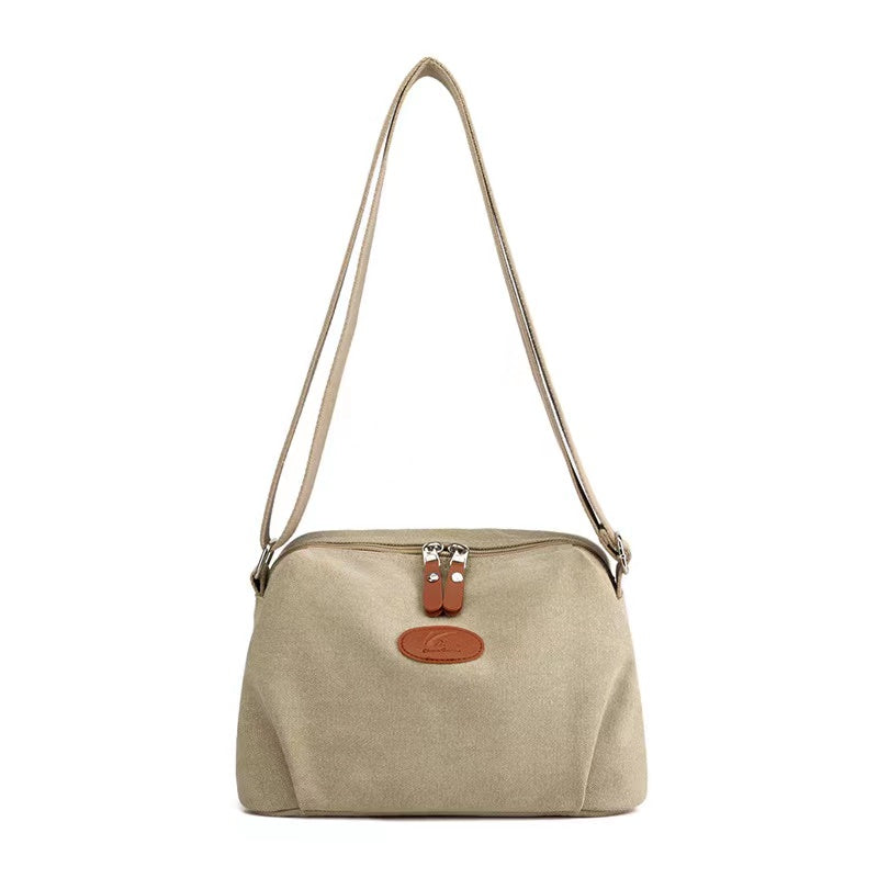 Bolsa de Lona Feminina Alyssa, Khaki - Meradise 