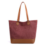 Bolsa de Lona Feminina Daisy, Borgonha - Meradise 