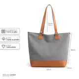 Bolsa de Lona Feminina Daisy - Meradise  6