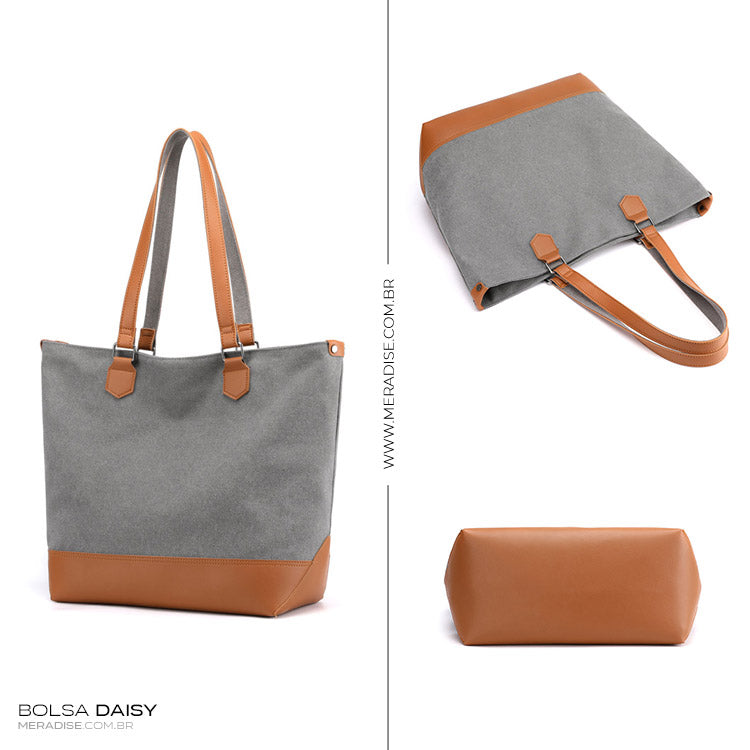 Bolsa de Lona Feminina Daisy - Meradise  5