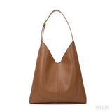 Bolsa de Couro Feminina Lavinia, Marrom - Meradise 
