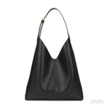 Bolsa de Couro Feminina Lavinia, Preta - Meradise 