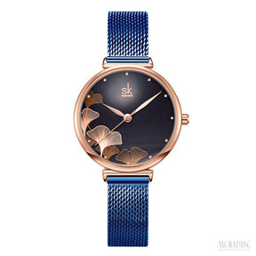 Relógio Feminino Carolyn Nash, Azul - Meradise 