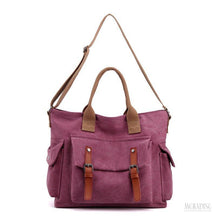 Bolsa de Lona Feminina Adelyn, Marsala - Meradise 