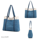 Bolsa de Lona Feminina Chloe - Meradise 5