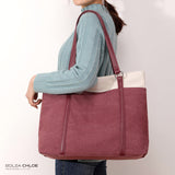 Bolsa de Lona Feminina Chloe - Meradise 2