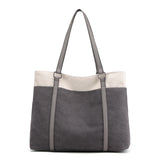 Bolsa de Lona Feminina Chloe, Cinza - Meradise 