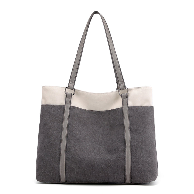 Bolsa de Lona Feminina Chloe, Cinza - Meradise 