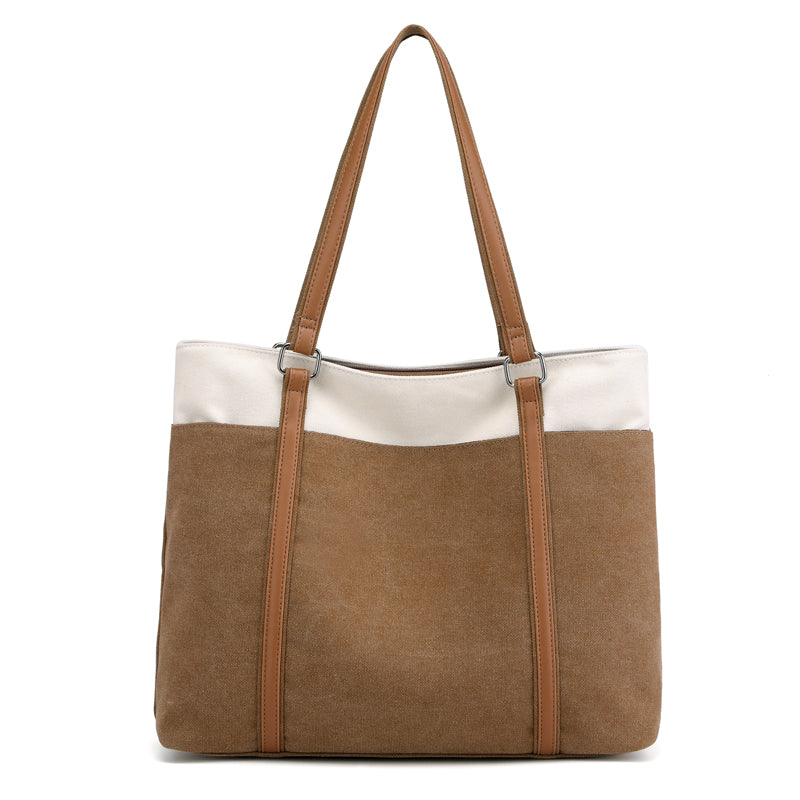 Bolsa de Lona Feminina Chloe, Marrom - Meradise 