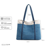 Bolsa de Lona Feminina Chloe - Meradise 6