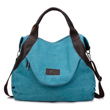 Bolsa de Lona Feminina Heloisa, Azul - Meradise 