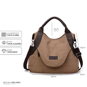 Bolsa de Lona Feminina Heloisa - Meradise  4