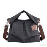 Bolsa de Lona Feminina Ladie, Preta - Meradise 