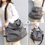 Bolsa de Lona Feminina Ladie, Cinza - Meradise 3