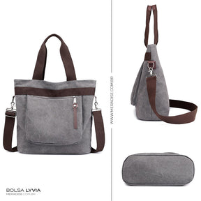 Bolsa de Lona Feminina Lyvia - Meradise 5