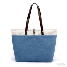 Bolsa de Lona Feminina Roselyn, Azul - Meradise 