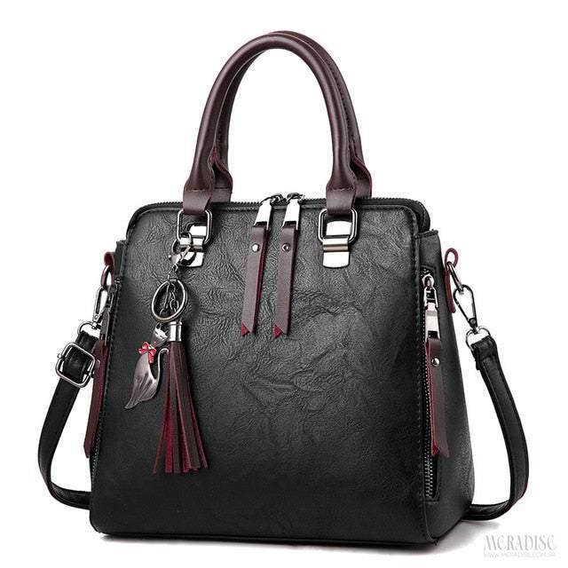Bolsa Feminina Aurora, Preta - Meradise 