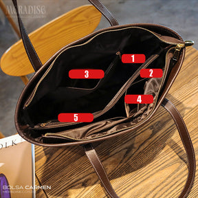 Bolsa Feminina Carmen, Marrom - Meradise 3