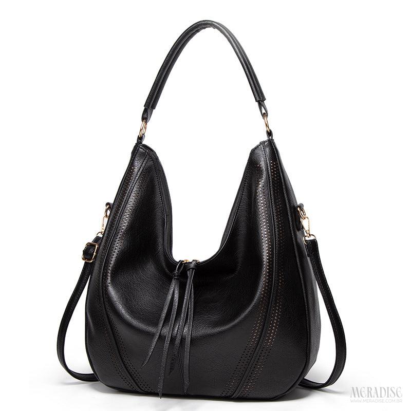 Bolsa Feminina Daphine, Preta - Meradise 