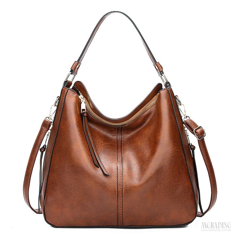 Bolsa Feminina Deauville, Marrom - Meradise 