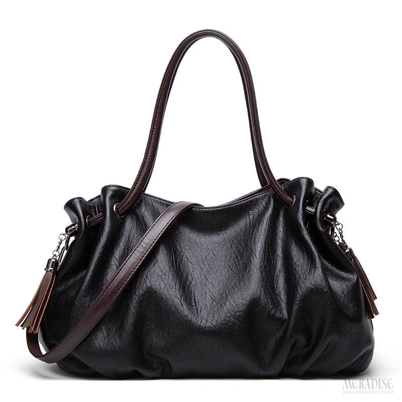 Bolsa Feminina Rachel, Preta - Meradise 