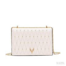 Bolsa Feminina Transversal Gianna, Branca - Meradise