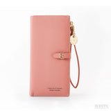 Carteira Feminina Longa Alice, Rosa - Meradise 