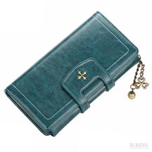 Carteira Feminina Longa Elegance, Azul - Meradise 