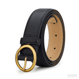 Cinto Feminino Couro Legítimo William Polo - Modelo Willie, Preto - Meradise 